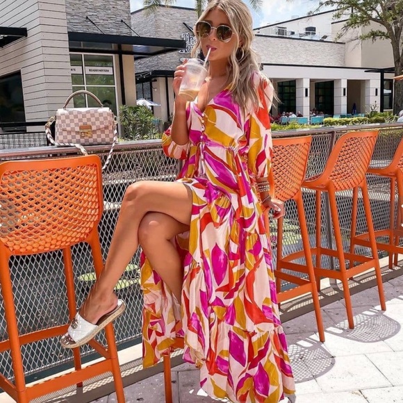 Petal Pup Abundance Retro Midi Maxi 